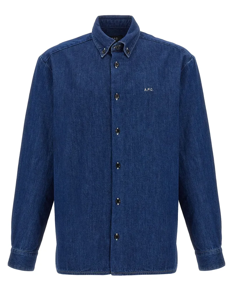 A.P.C. Mathias' Shirt Blue