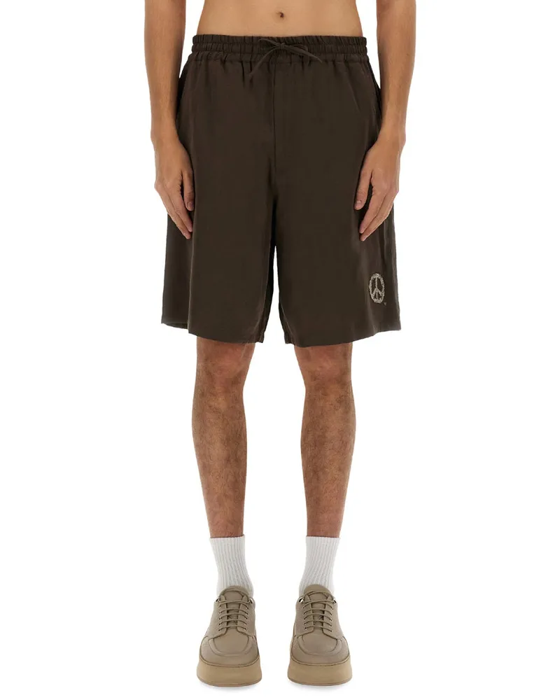 Emporio Armani Shorts mit Kord Brown