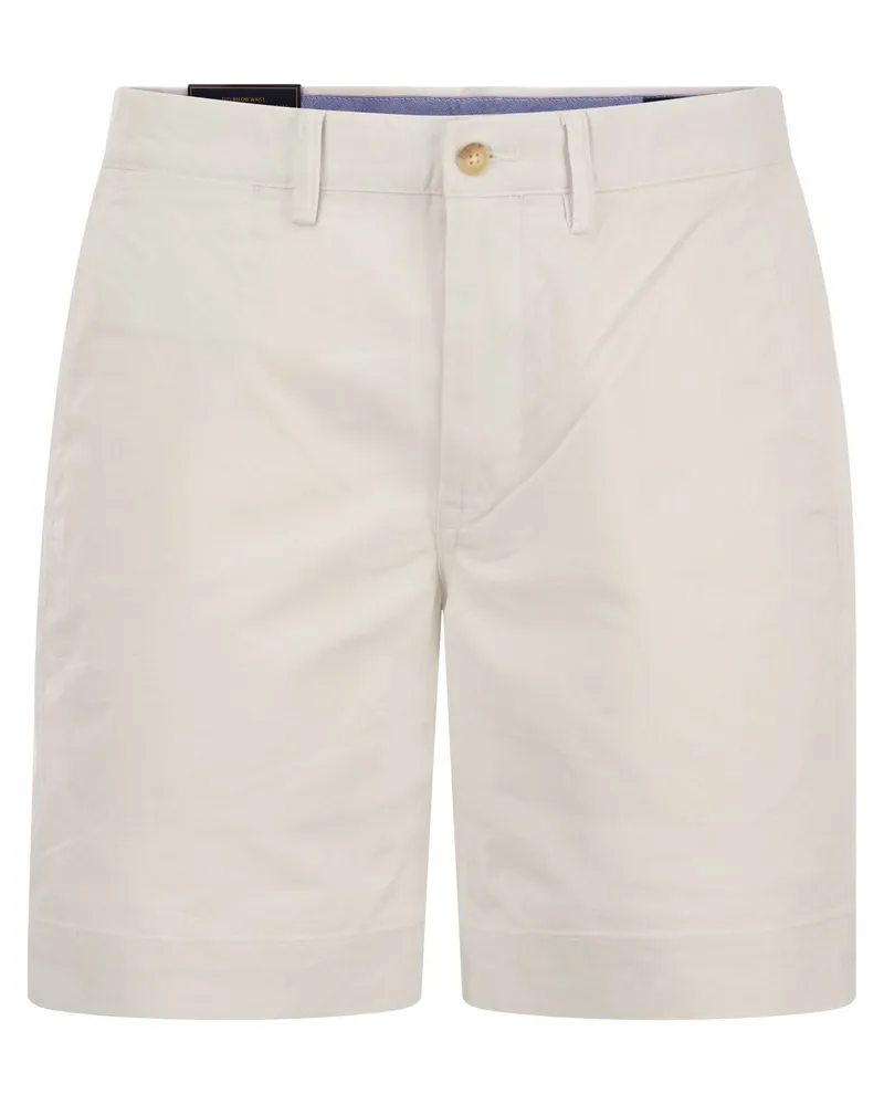 Ralph Lauren Stretch Classic Fit Chino Short Weiss