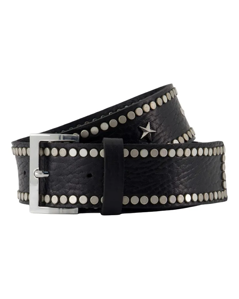 Zadig & Voltaire Starlight Belt  Leder schwarz Black