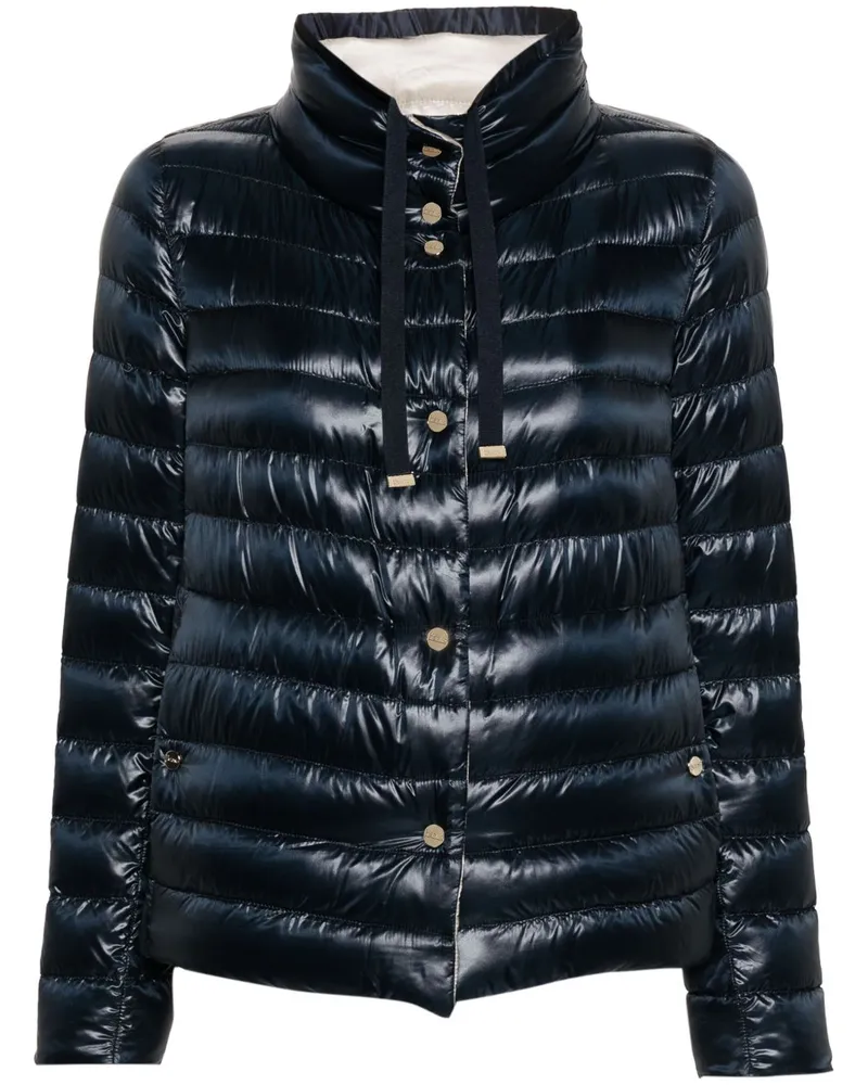 Herno Short Down Jacke Blue