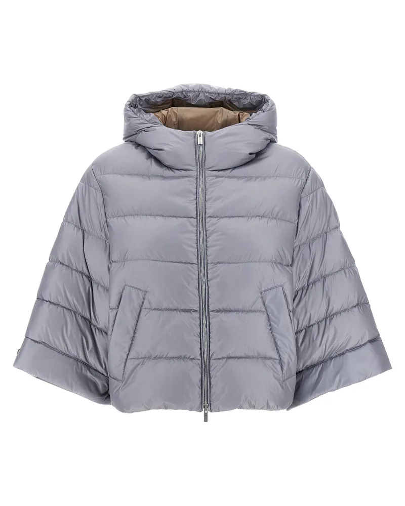 Peserico Cape Down Jacke Gray