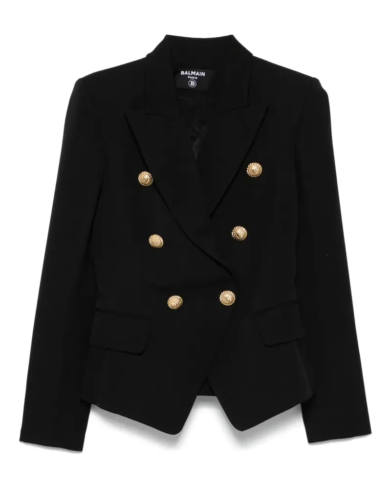 Balmain Doppelbauer Wollanzug 0pa