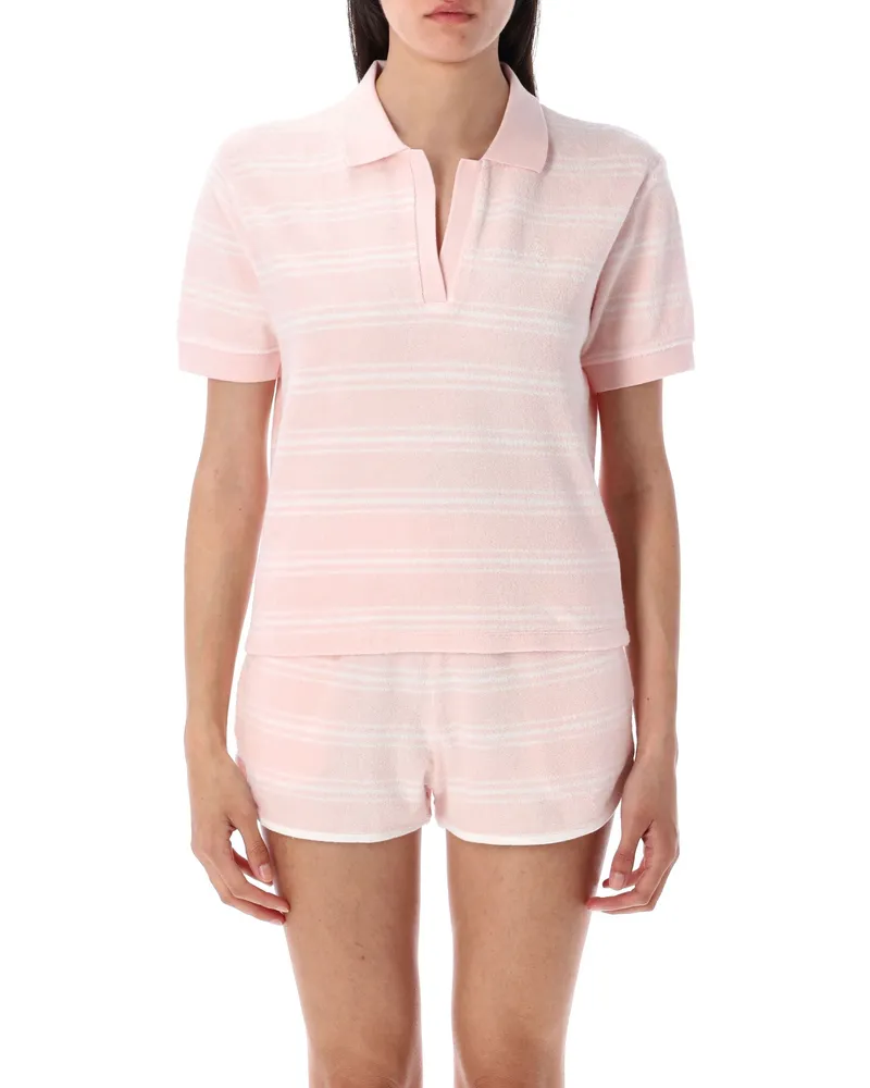 SPORTY & RICH Sportliche und reichhaltige T -Shirts und Polos Pink