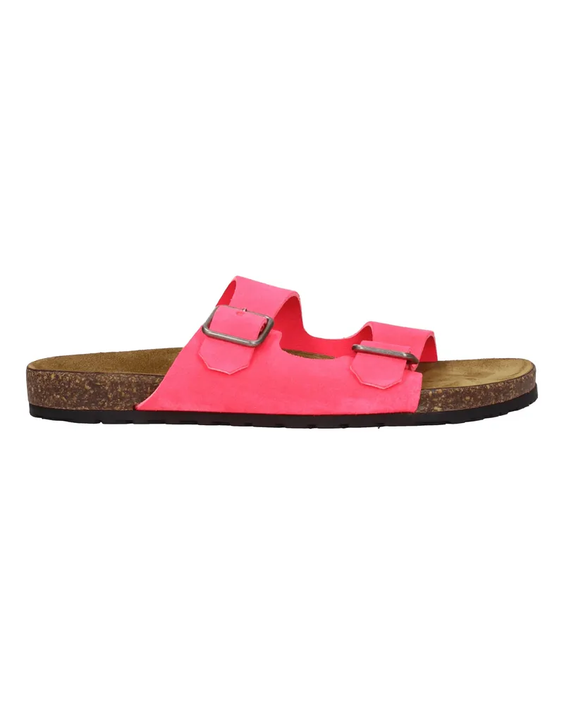 Saint Laurent Hausschuhe und Clogs Jimmy Herren Wildleder Rosa/Fluoreszierendes Rosa -