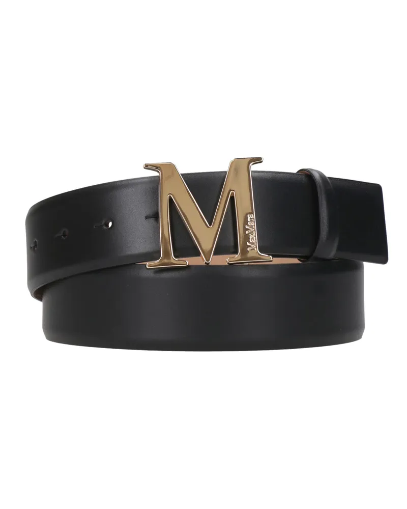 Max Mara Gürtel Schwarz Black