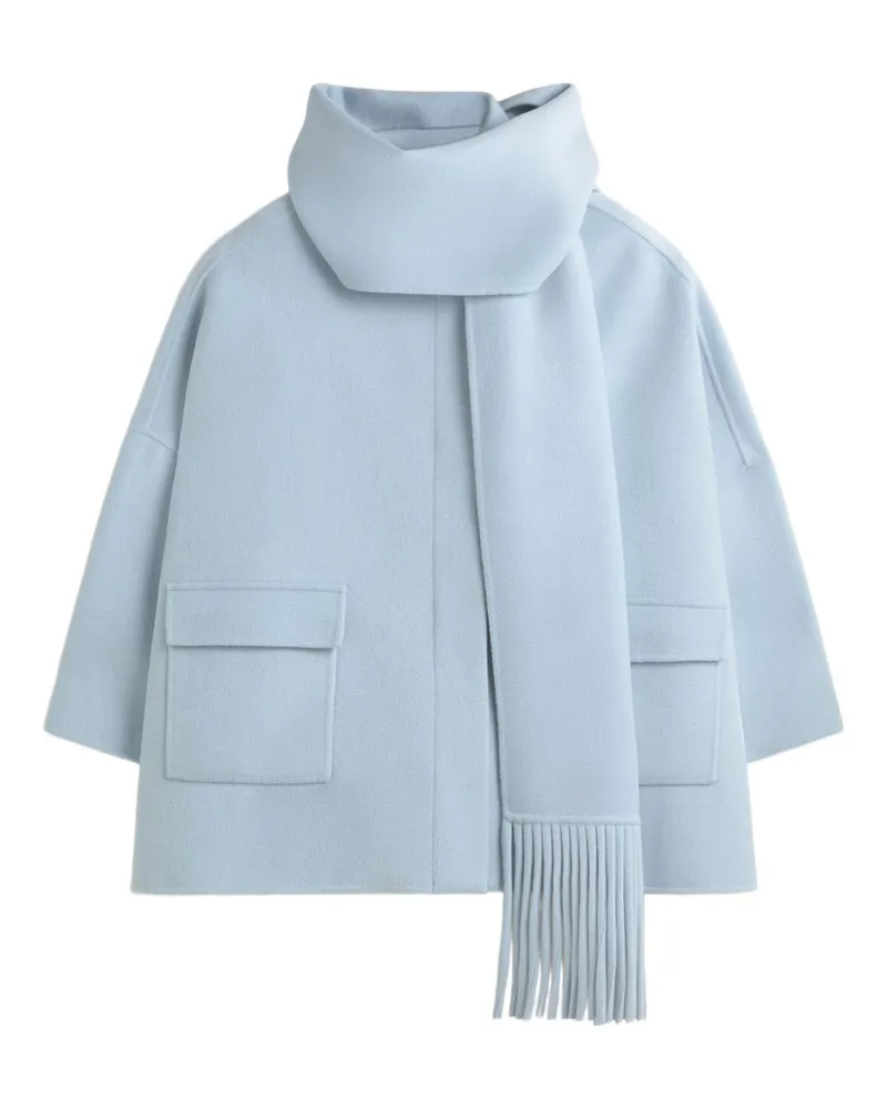 Ermanno Scervino Wolle schielte Umhang Clear