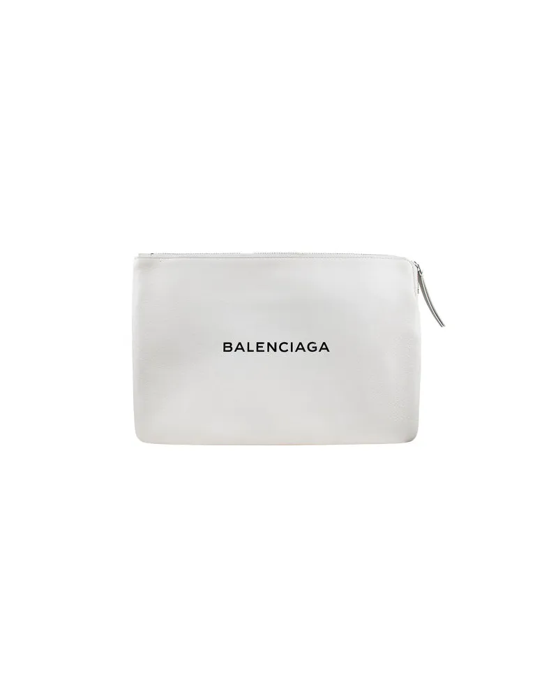 Balenciaga alltäglicher Computerbeutel White