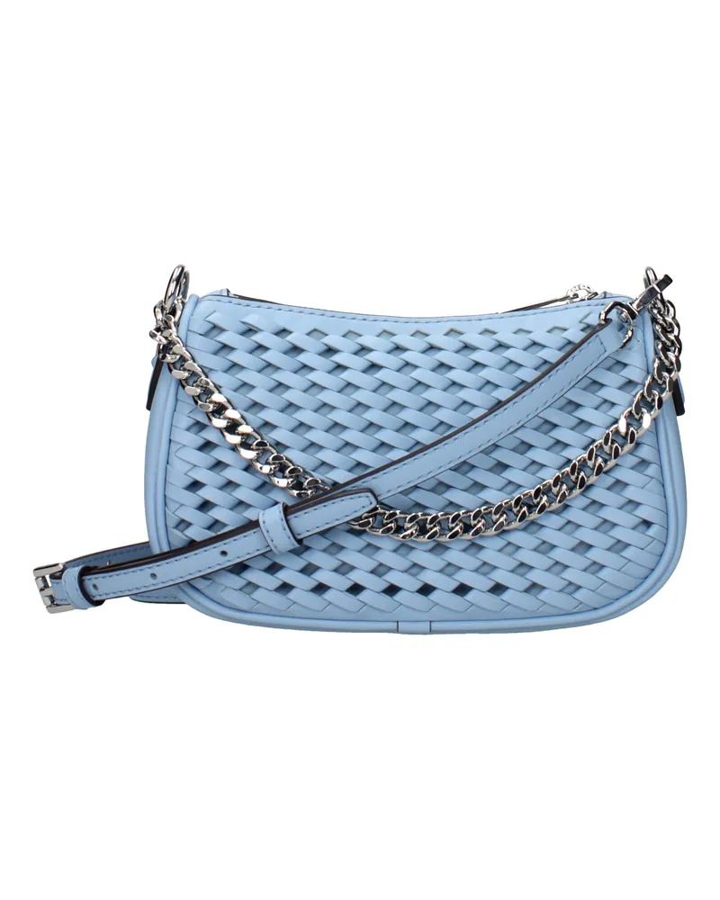 Michael Kors Carmela Damens Handtasche Blaues Leder/Soft Sky -