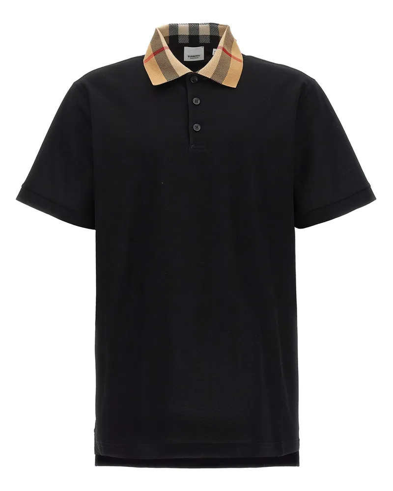 Burberry Cody' Polo -Shirt Schwarz