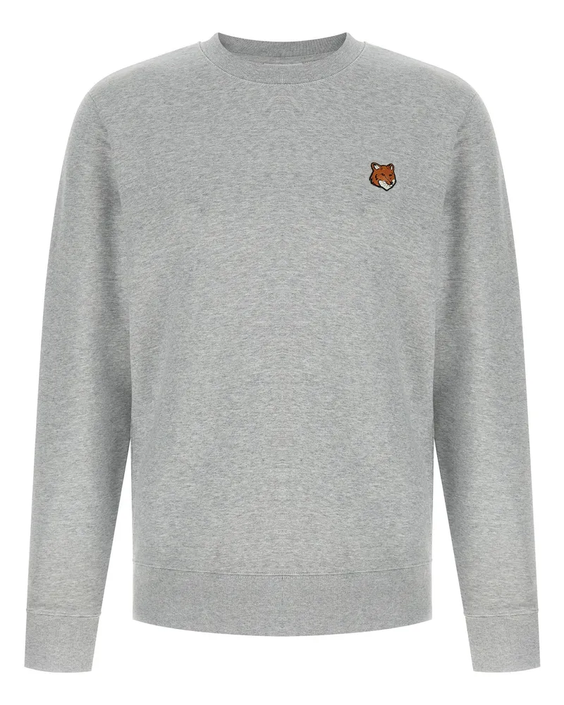 Kitsuné Sweatshirt „Fox Head Gray