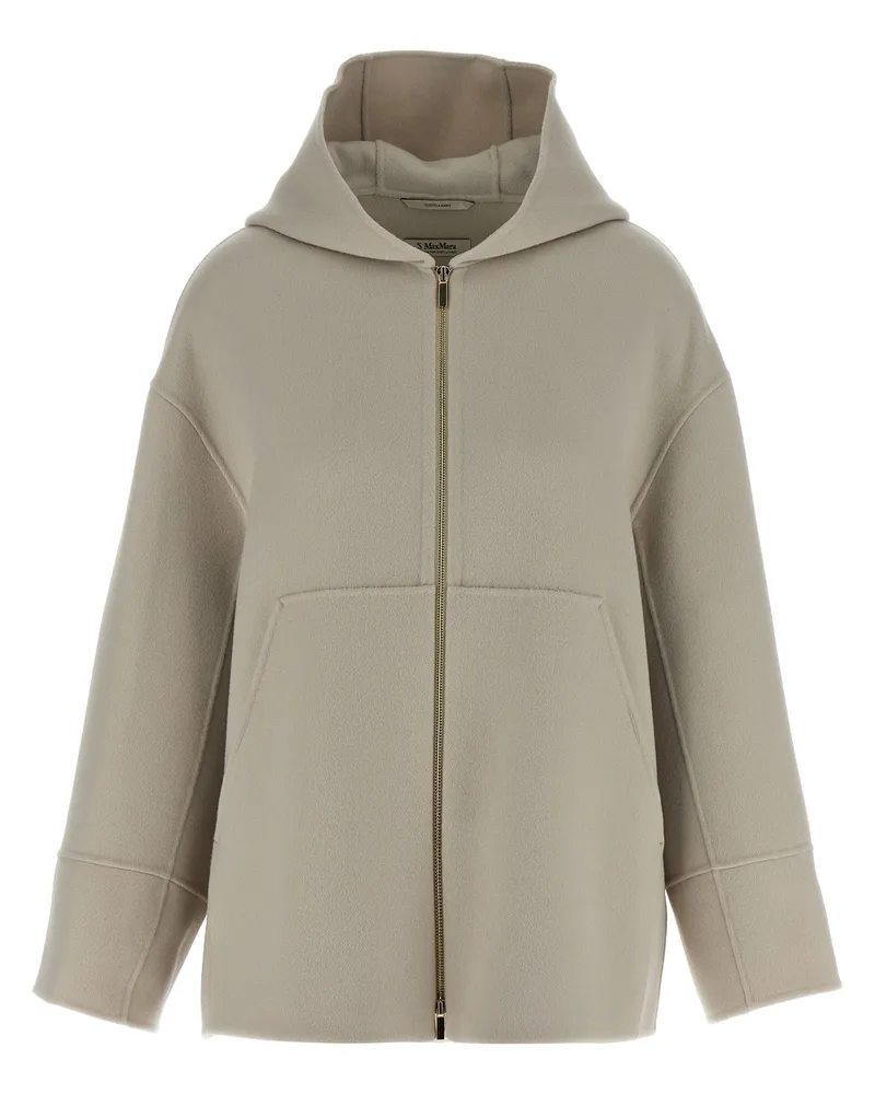 Max Mara Romina' Hoodie White
