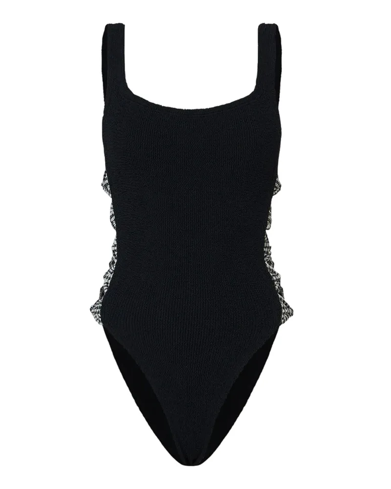 Hunza G Tiffany Badeanzug Black
