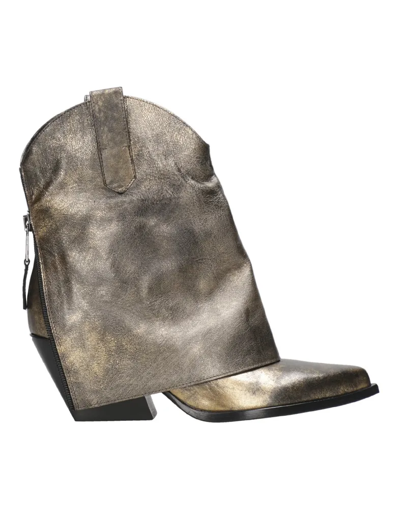 Elena Iachi Stiefel golden Golden