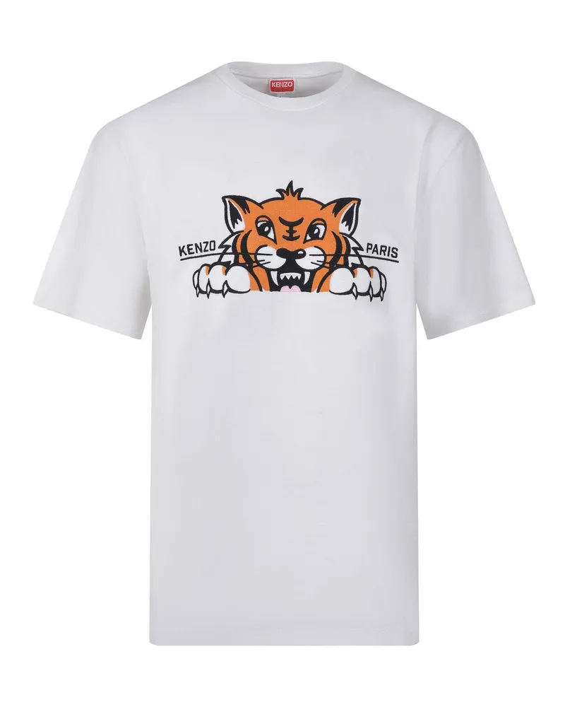 Kenzo T -Shirt aus Baumwolle White