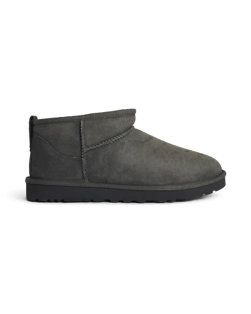 UGG Classic Ultra Mini' graue Wildlederstiefel Green