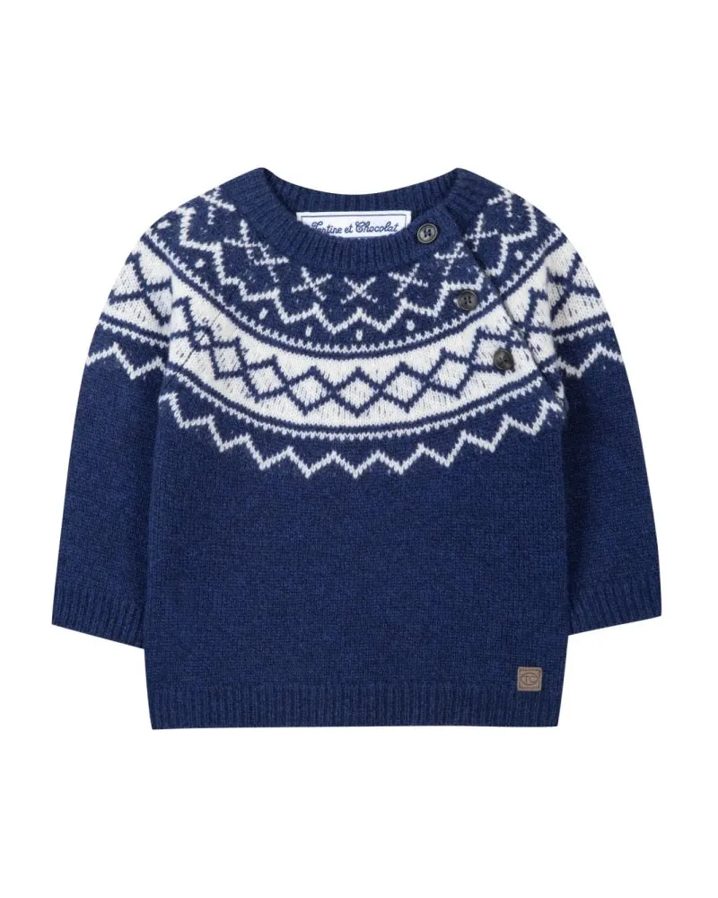 Tartine et Chocolat Pull12 Blue