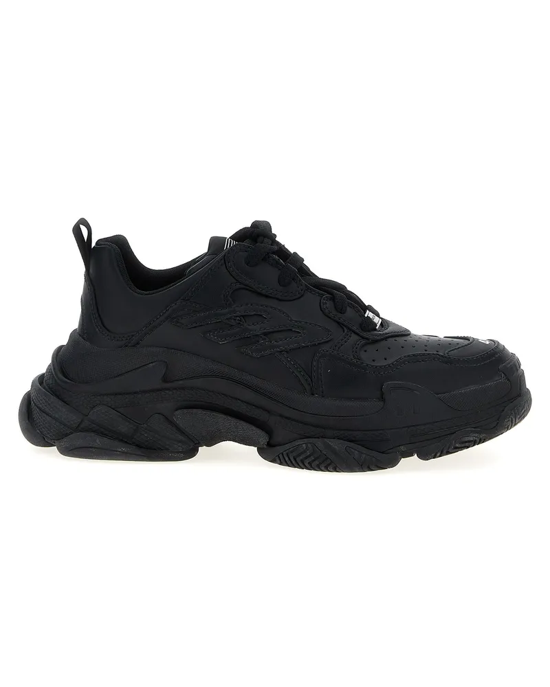 Balenciaga Triple S „Sportliche“ Sneakers Black