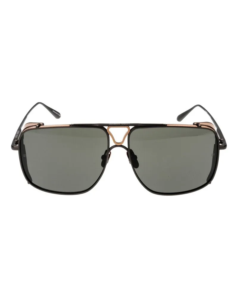 Linda Farrow Sonnenbrille  LFL/1393 Enzo C01 Matt Black/14/145 C01