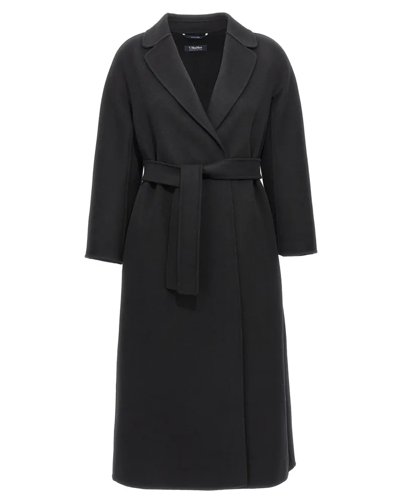 Max Mara Esturia' Mantel Black
