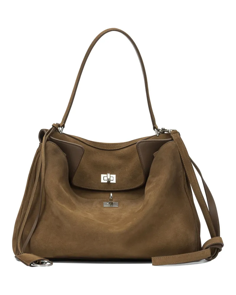 Balenciaga Rodeo“ Umhängetasche Brown