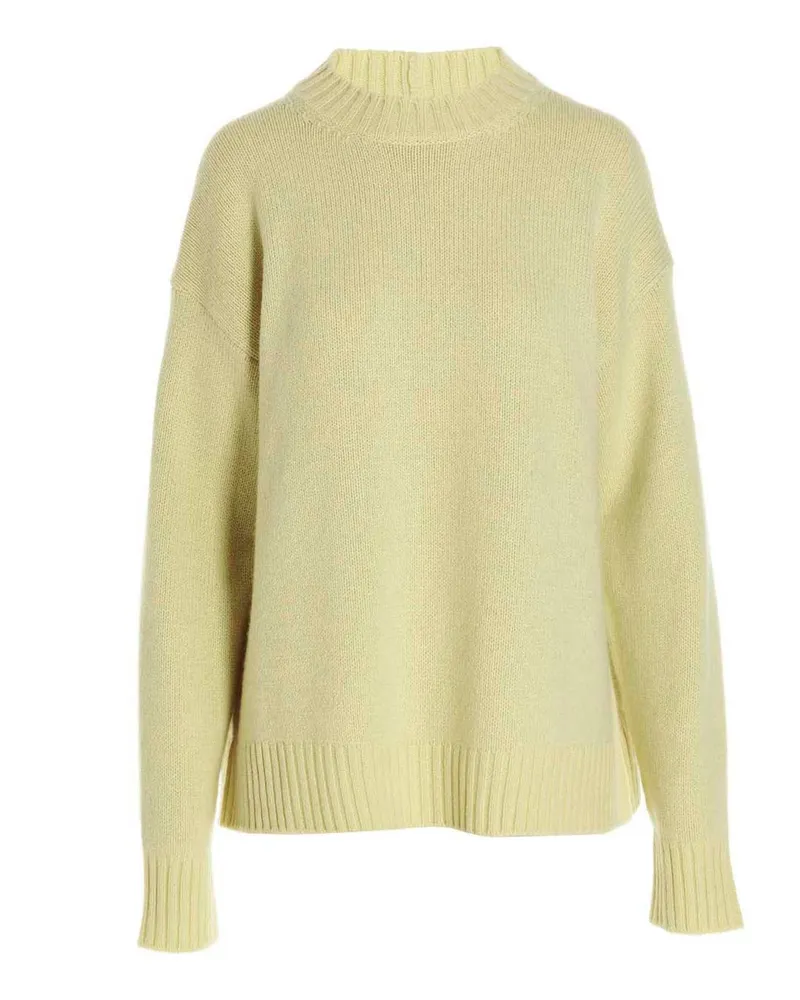 Jil Sander Crewneck -Pullover Yellow