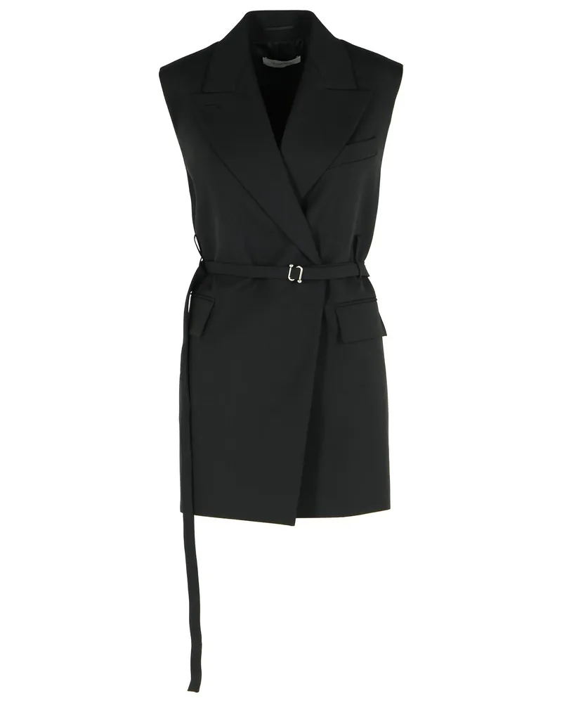 SPORTMAX Ciurma' Black Virgin Woll Blazer Black