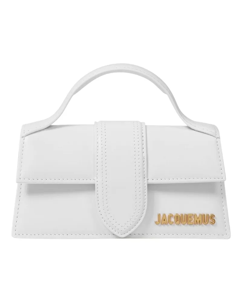 Jacquemus Le Bambino  Leder weiß Weiß