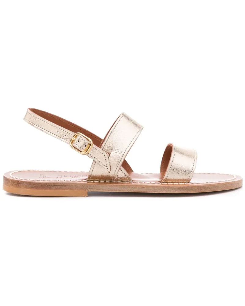 K.Jacques  Barigoule Ledersandalen Golden