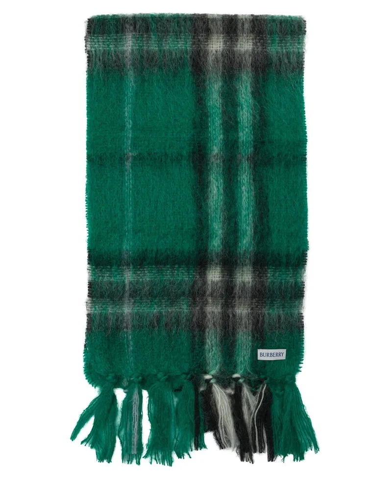 Burberry Kaschmirschal „Check Green