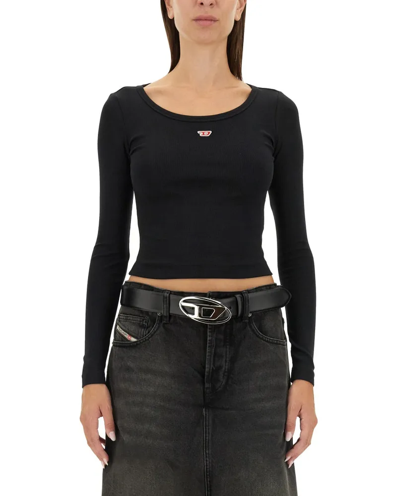 Diesel t Ballet D" T -Shirt Black