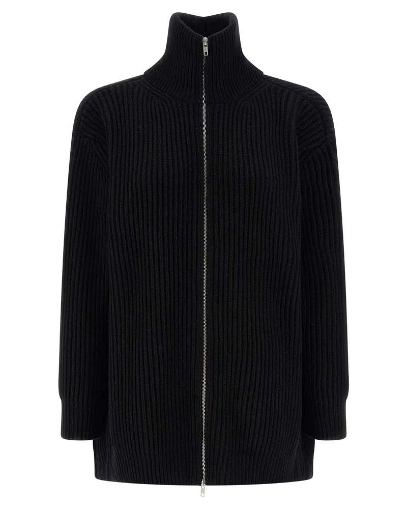 Maison Margiela Cardigan-Kleid Black