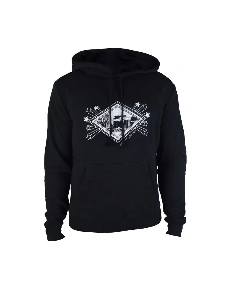 Saint Laurent Hoodie Sweat mit Logo Black
