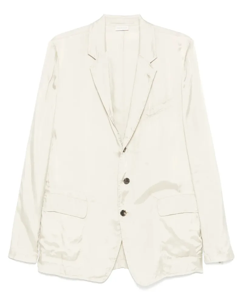 Dries van Noten Bilbo 1427 M.W.Jacket Nav Cement