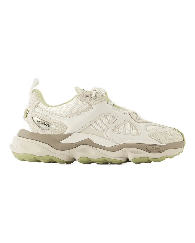 Axel Arigato Satelliten -Turnschuhe  Leder Beige Beige