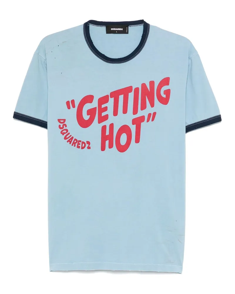 Dsquared2 T -Shirts und Polos klar blau Clear