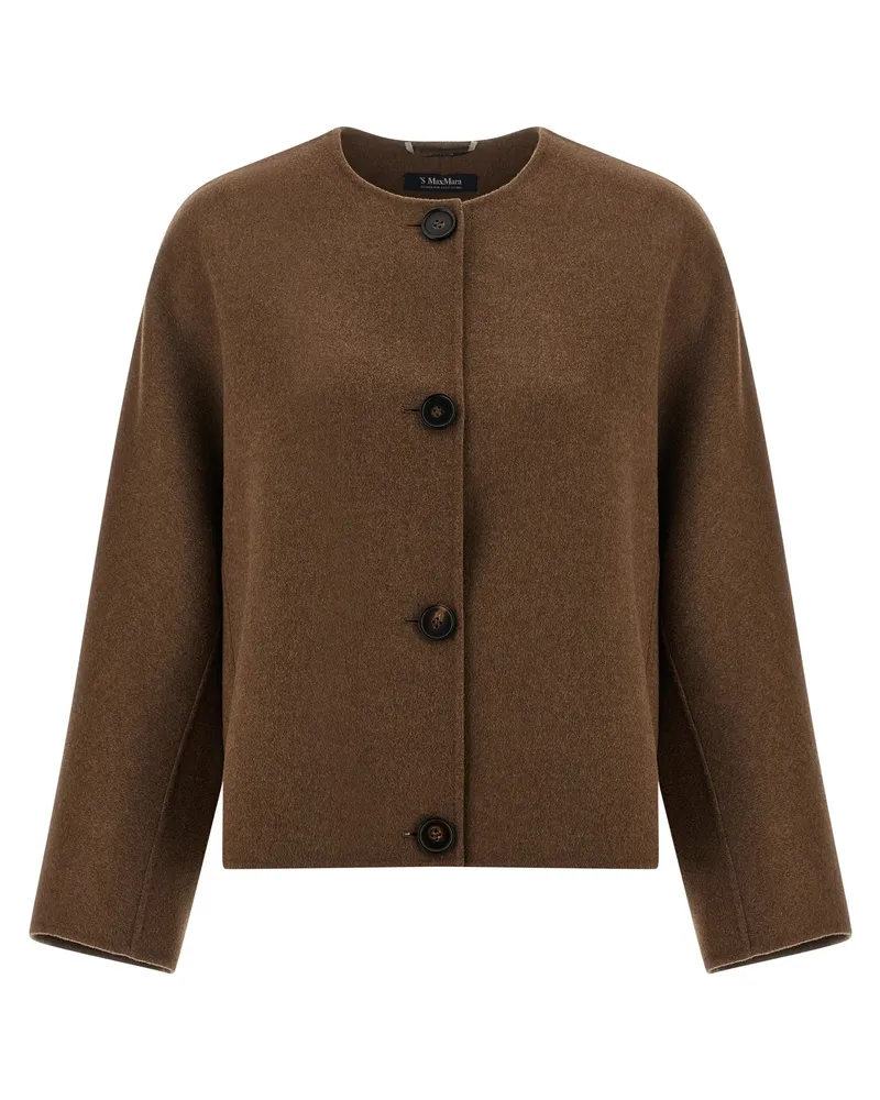 Max Mara Kate' Mantel Brown