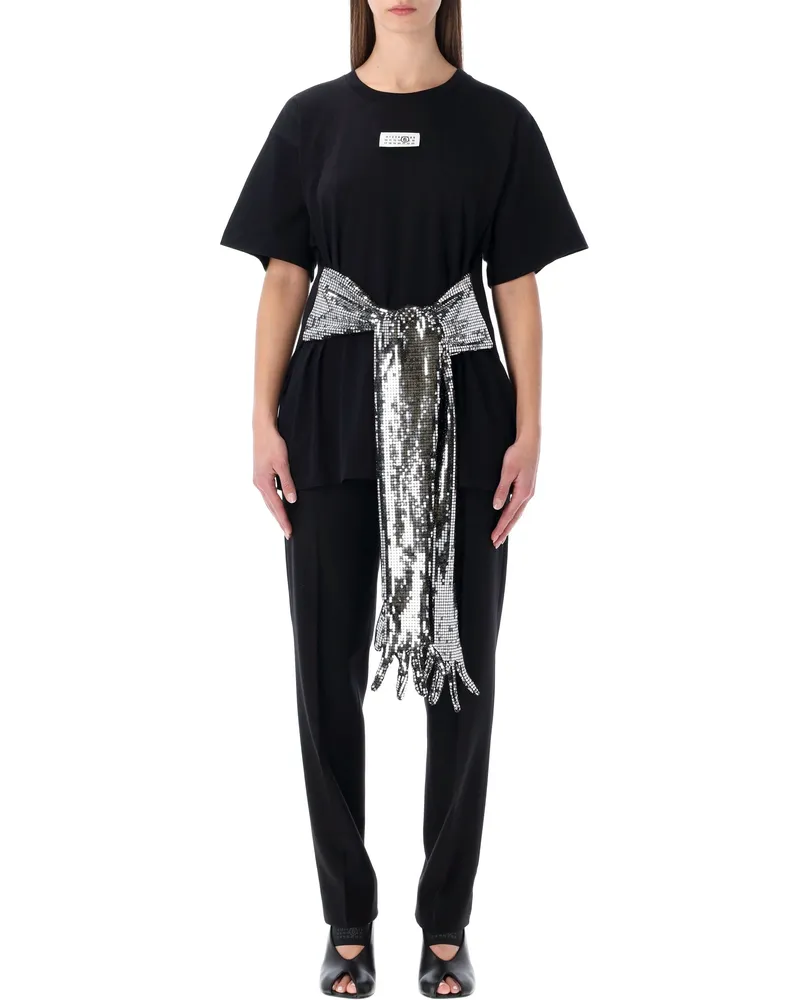 Maison Margiela T-Shirts und Polos Schwarz Black