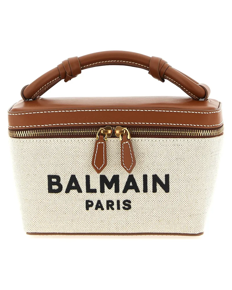 Balmain Trousse B Armee' Crossbody -Tasche Beige