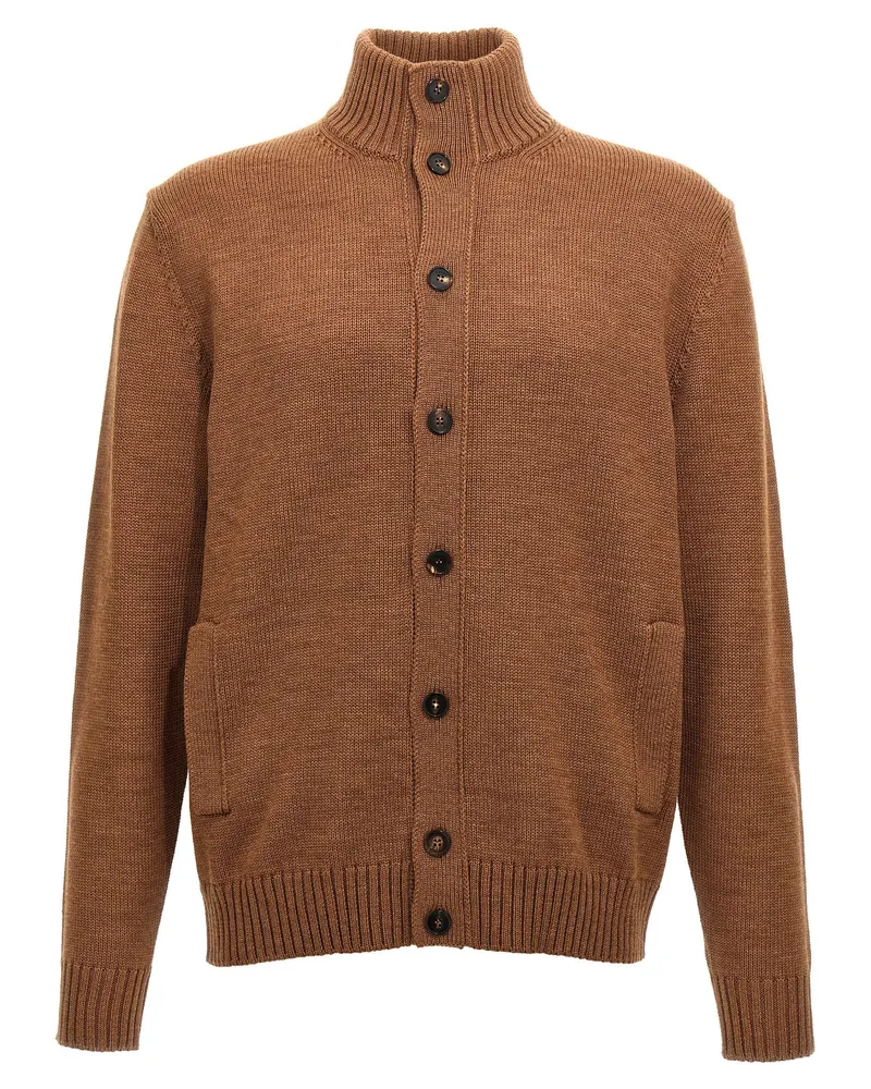 Zanone Chioto' Strickjacke Brown