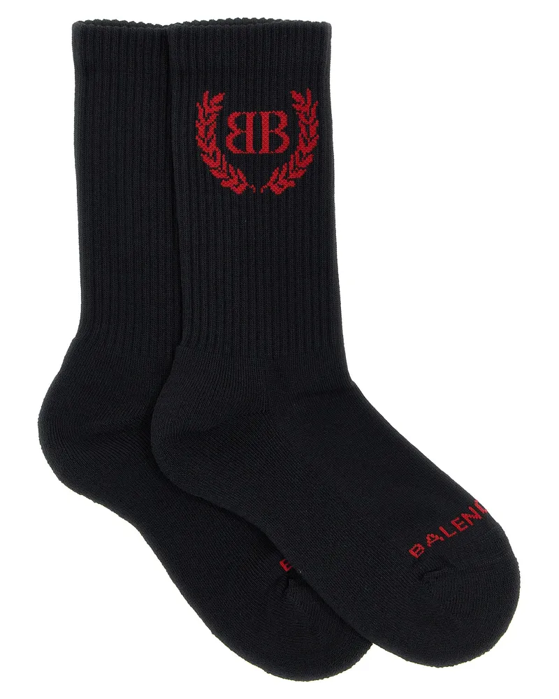 Balenciaga Laurel Classic“ Socken Black