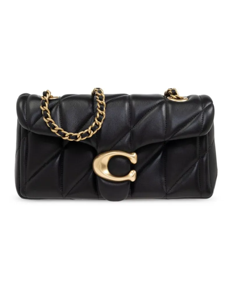 Coach Tabby 20 Umhängetasche aus Leder Black