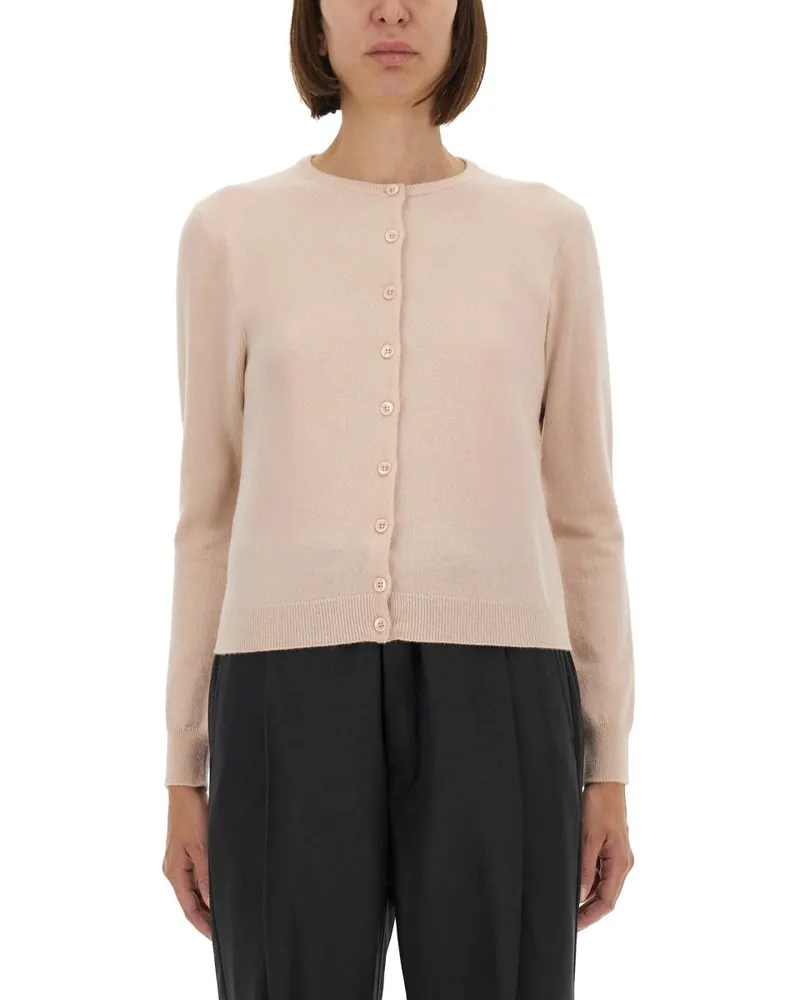 Maison Margiela Strickjacke strickte Pink