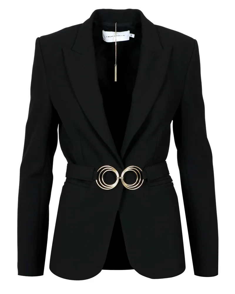 Simona Corsellini Jacken schwarz Black