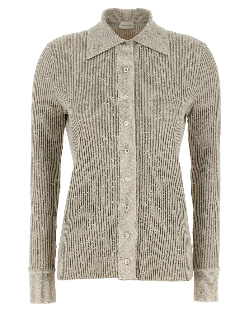 Magda Butrym 21' Strickjacke Gray