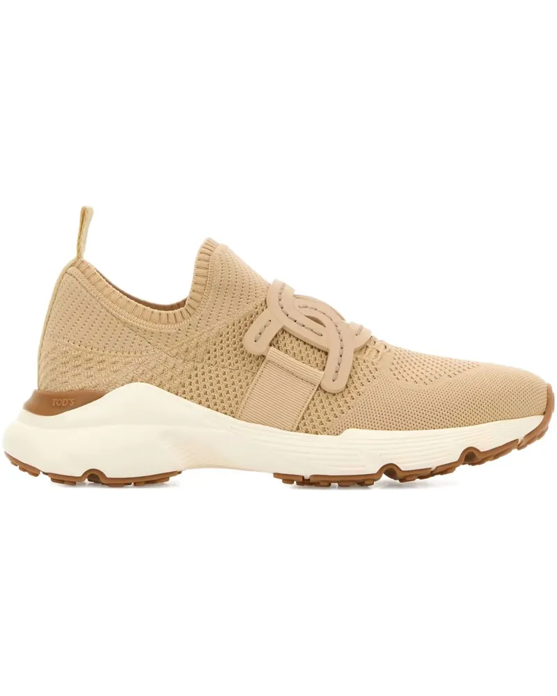 TOD'S Tod 's Kate strickte Turnschuhe Beige