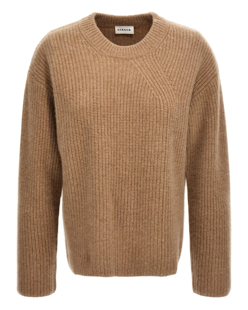 P.A.R.O.S.H. Kaschmirpullover Beige