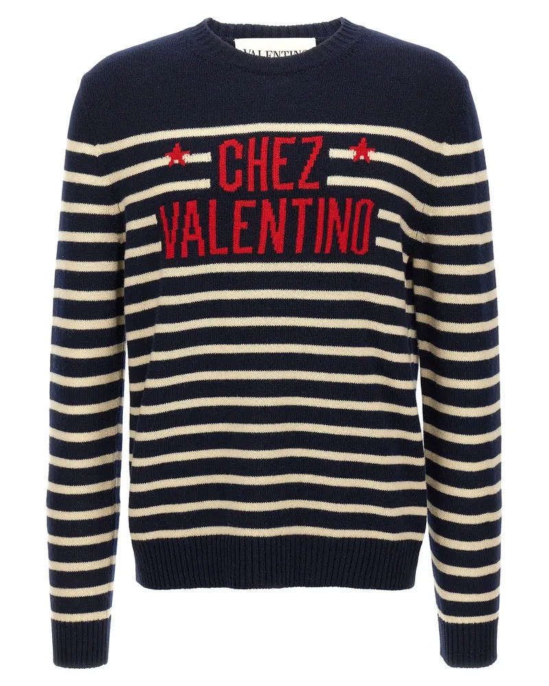 Valentino Garavani Valentino Garavani 'Chez Valentino' Trikot Blue