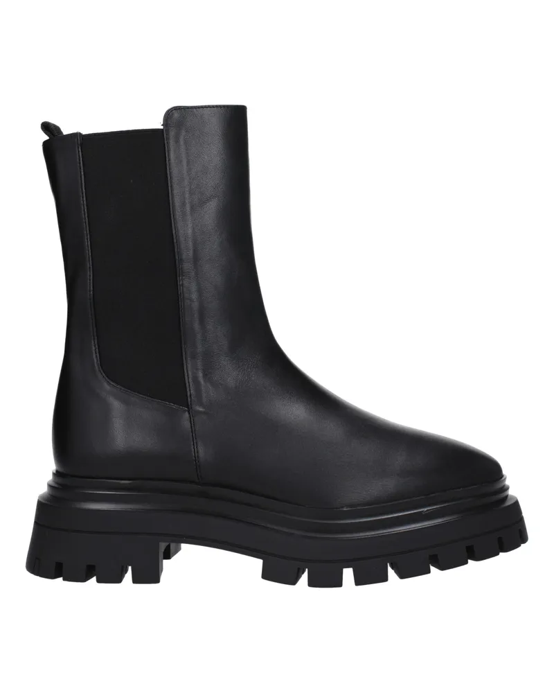 Stuart Weitzman Damens Lederstiefel Schwarz -