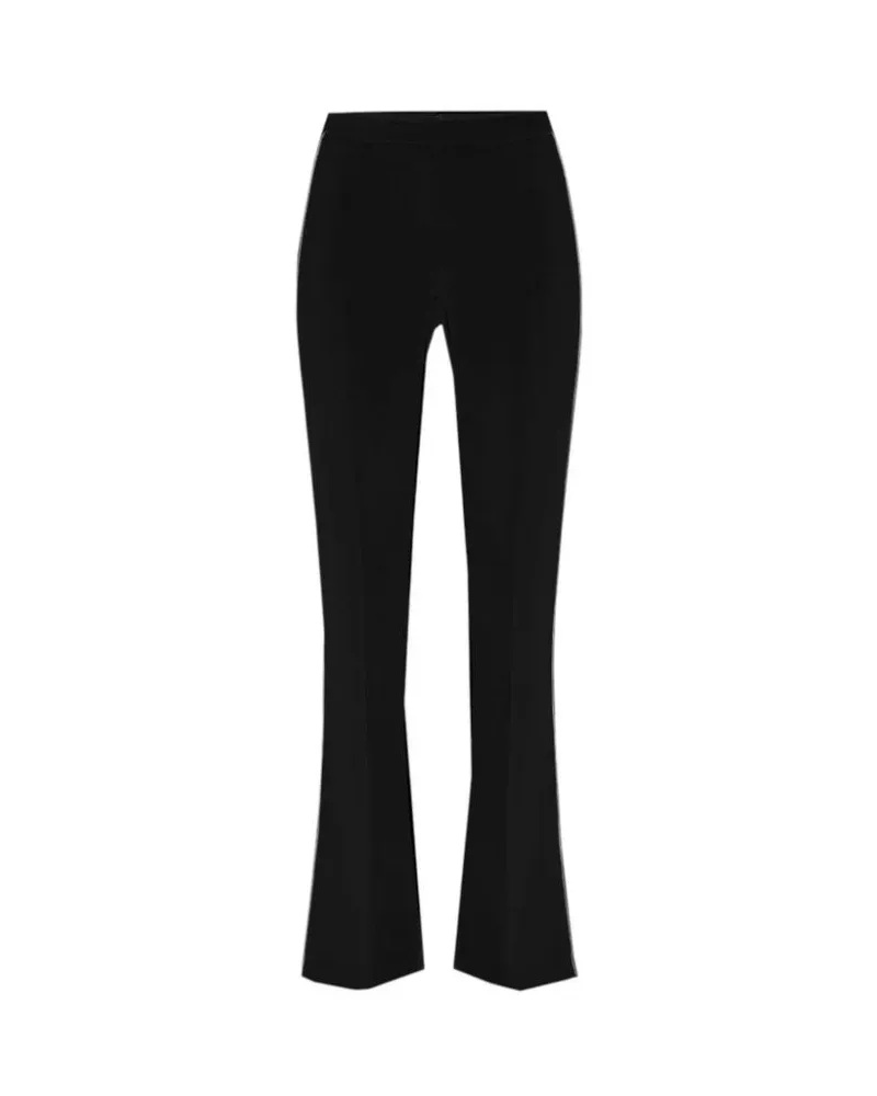 Elisabetta Franchi Elisabetta -Franchi -Hosen mit Kontrastleitungen Nero